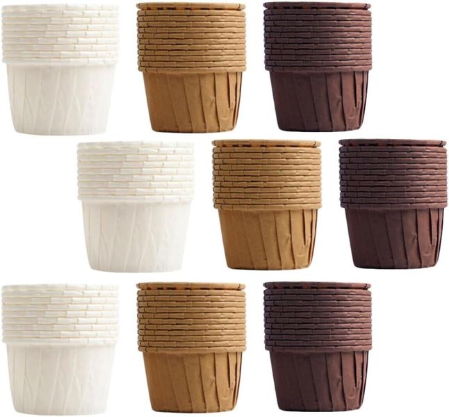 150Piece Heat-resistant Paper Baking Cups Muffin Liners Oil-proof Cupcake