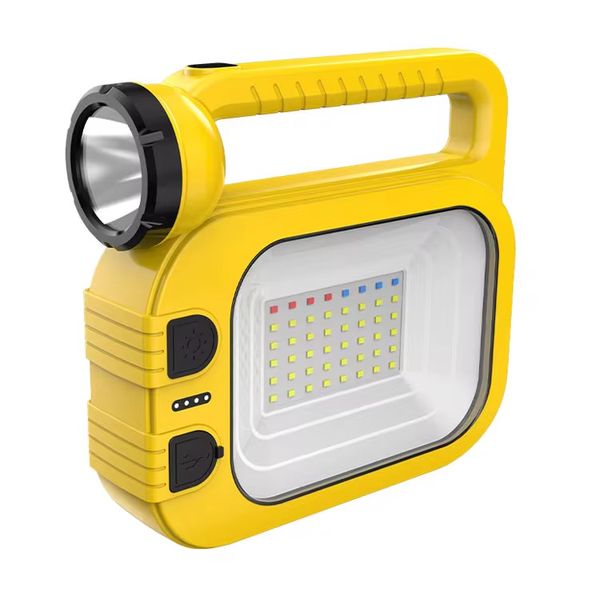 Multifunctional Led Emergency Outside Solar Search Light (Torch)