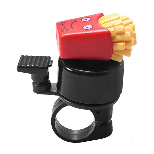 Cartoon Fast Food Bicycle Bell - Fries