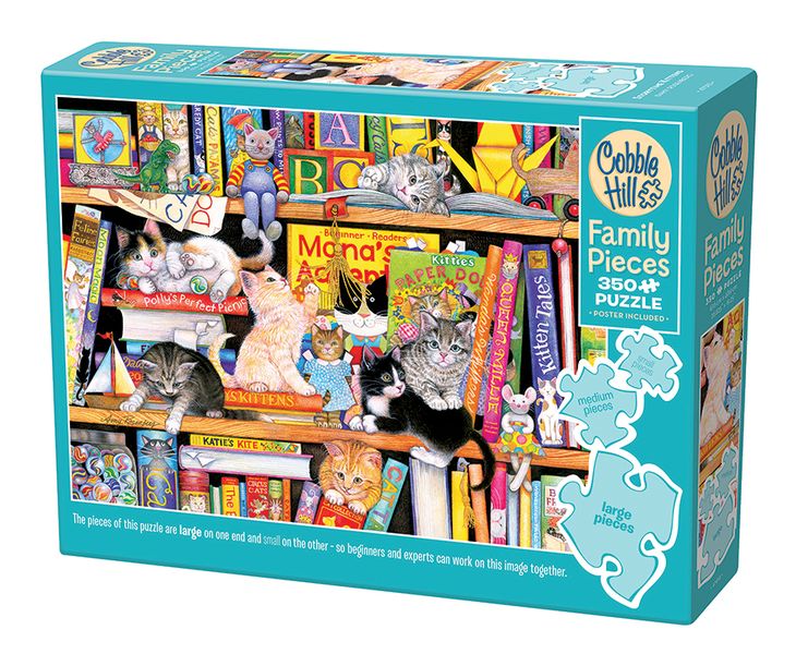 Cobble Hill Storytime Kittens 350 Piece Family Puzzle