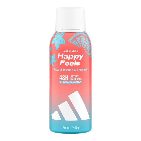 Adidas Vibes Happy Feels All-Over Deo Body Spray 150ml