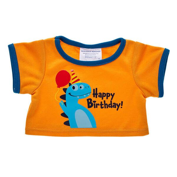 Build-A-Bear Dino Birthday Tee