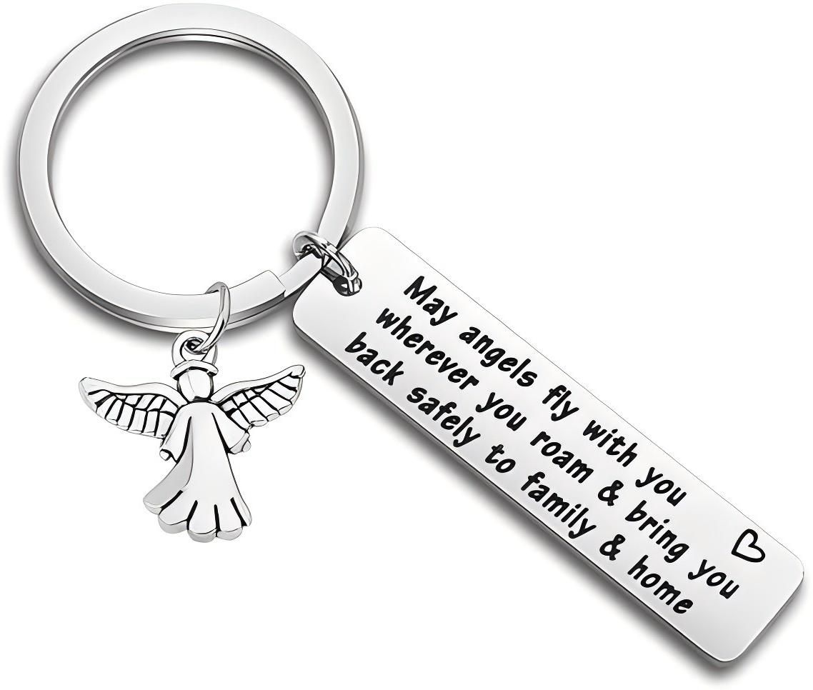 Traveller Keychain Gift, Suitable for Car Keys and Backpacks Gifts