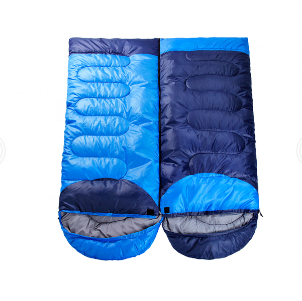 Waterproof Camping sleeping bag four seasons -2 pcs(Can Zip together)