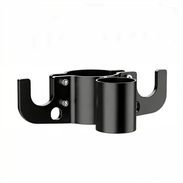 Trailer Tow Hitch With 7-Way Connector Bracket