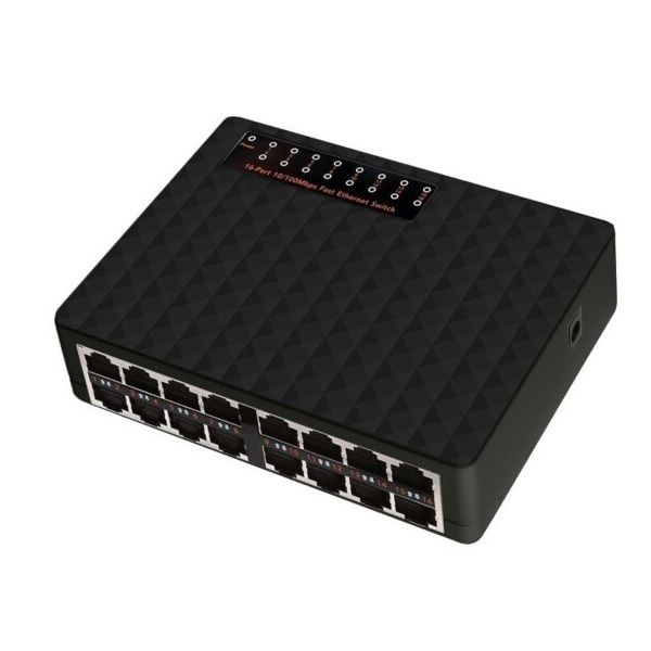 Mini 16 Port Fast Ethernet Switch