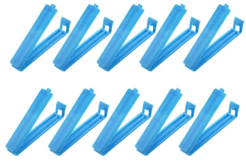 Sealing Clips Reusable Plastic Bag Clamp Sealer Home Kitchen Food Storage