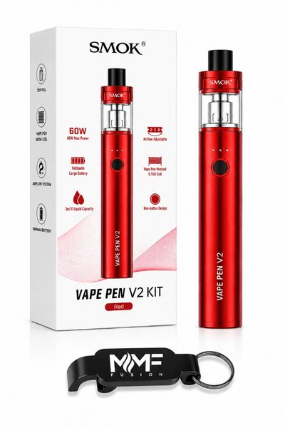 All-In-One Vaping Solution - Red image