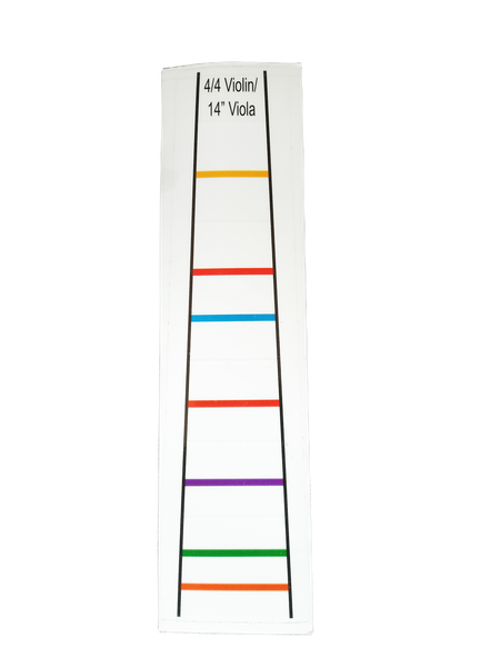 44 Violin Frets Finger Positions fretboard sticker
