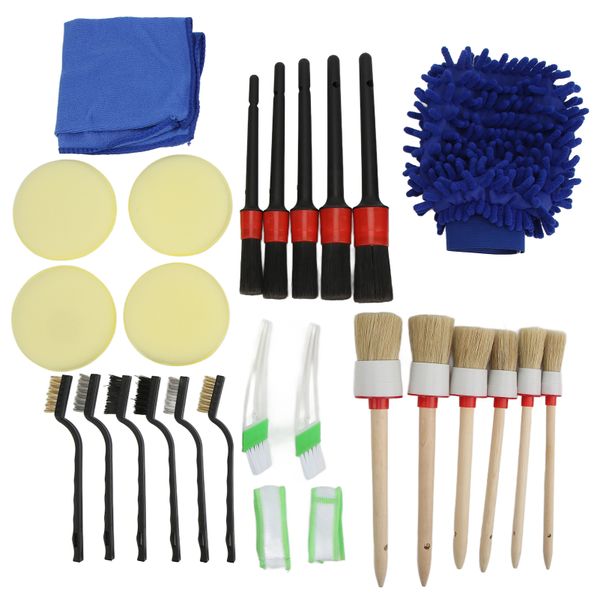 High-Density Car Brush Set for Wheels &amp; Boats