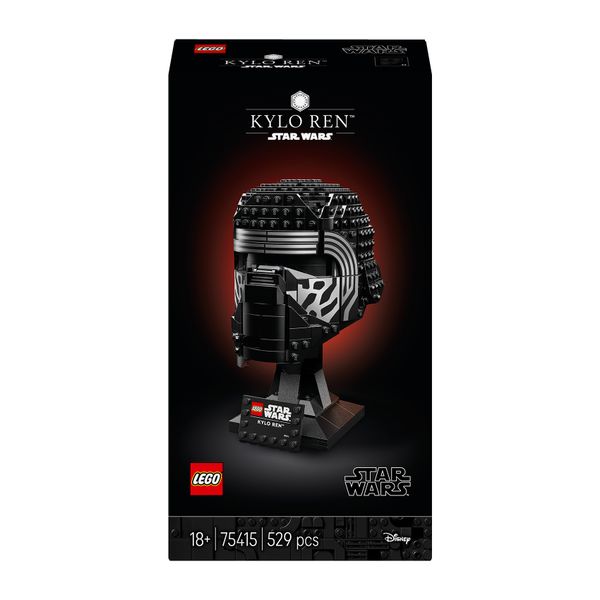 LEGO Star Wars Kylo Ren Helmet, Buildable Model Kit for Adults 75415
