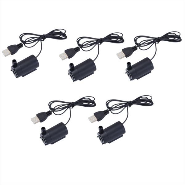Mini Water Pump Silent Noise Reduction Home Garden Fountain Tools Kit