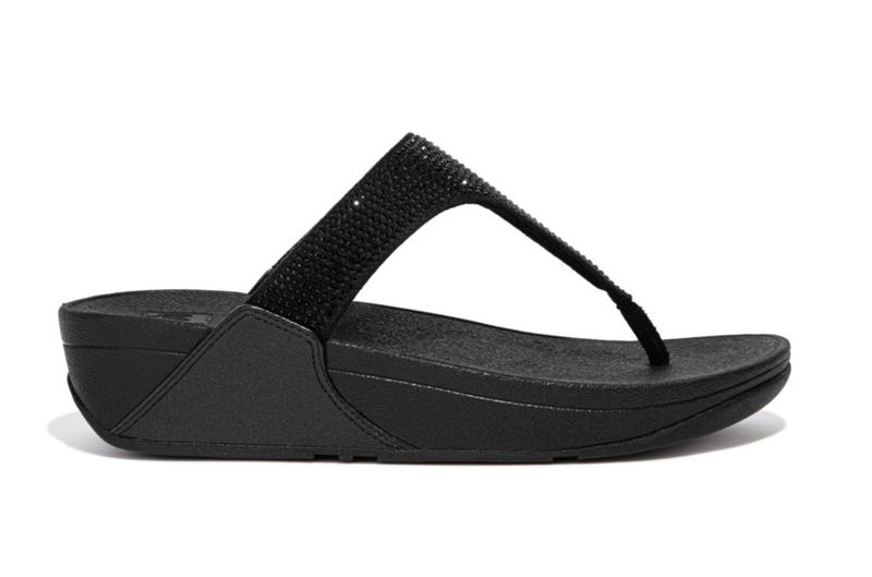 FitFlop Lulu Crystal All Black