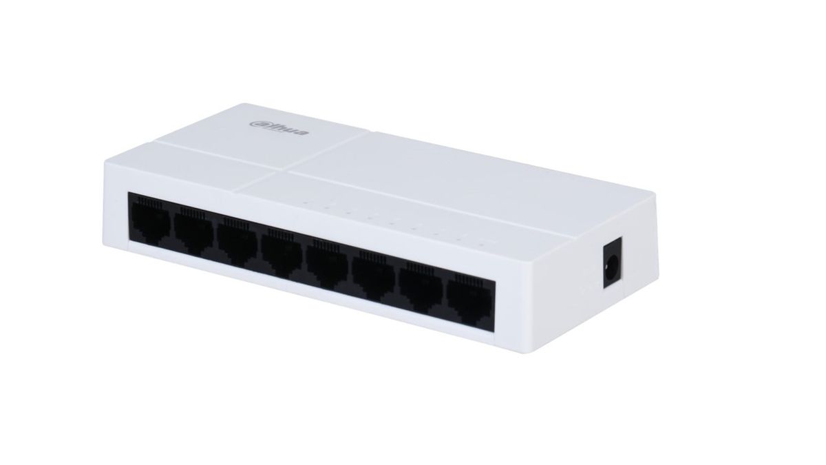 DH-PFS3008-8ET-L 8-Port Unmanaged Desktop Ethernet Switch White | Shop ...