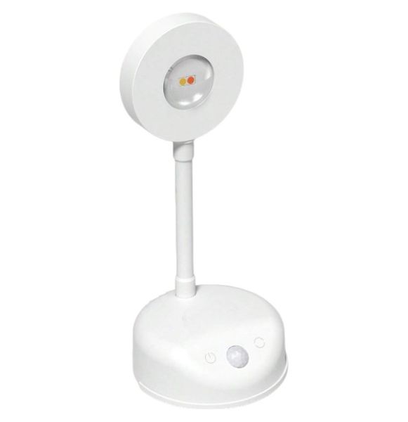 USB Rechargeable LED Night Light With Smart Motion Sensor - White