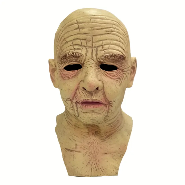 Realistic Old Lady Latex Mask
