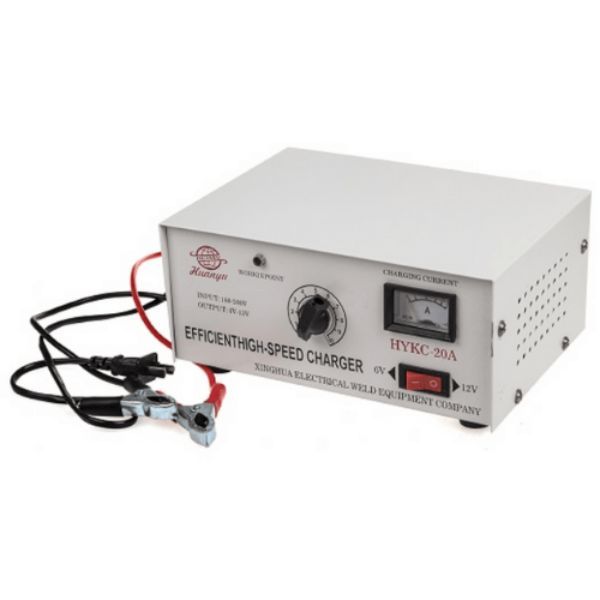 20A High-Speed 12V Battery Charger