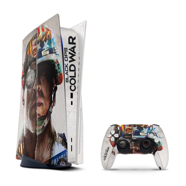 Decal Skin Compatible with PS5 (Disc) - Black Ops Cold War (Decal Only)
