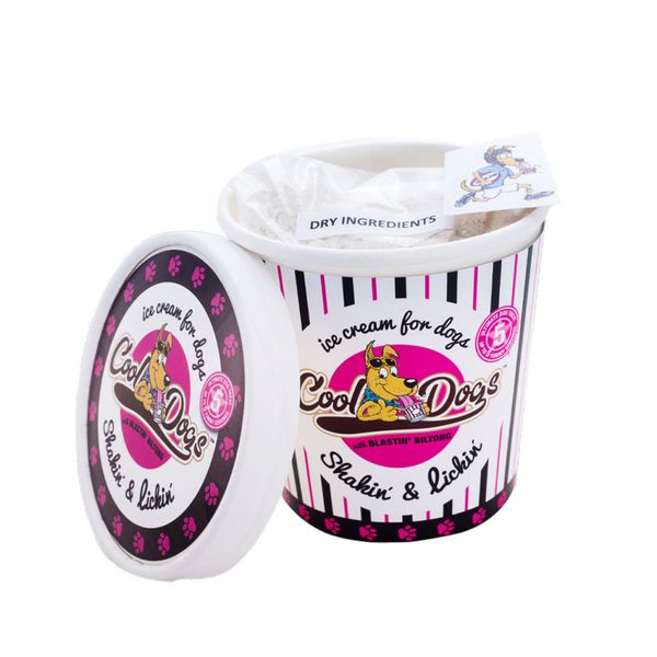 Cool Dogs Blasting Biltong Ice Cream For Dogs