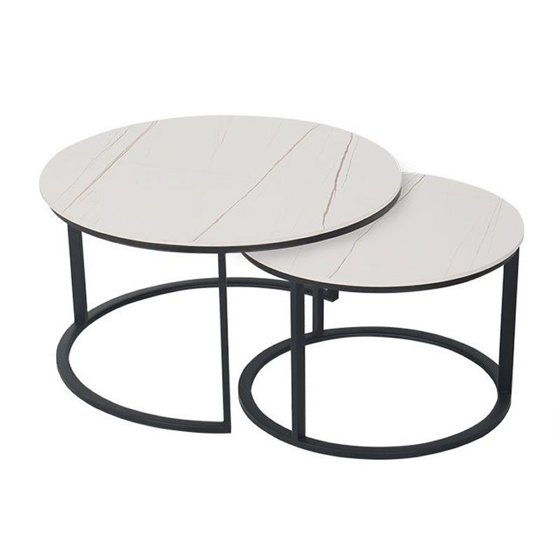 Set of 2 Rounded Faux Marble Top Nesting Coffee Tables | Shop Today. Get it Tomorrow! | takealot.com