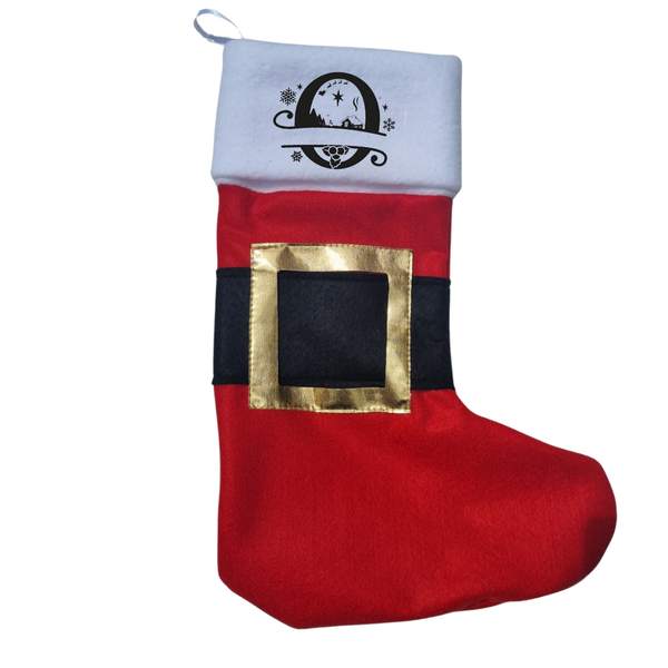 Bubbling Bundles Large Christmas Stocking - O
