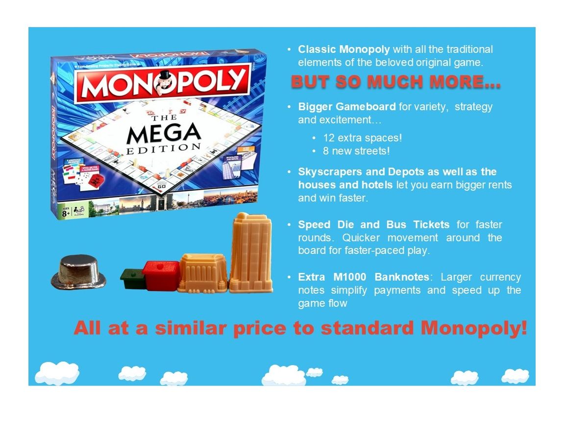 Monopoly Mega Edition | Shop Today. Get it Tomorrow! | takealot.com