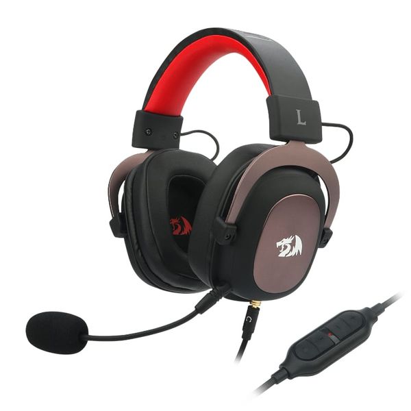 Redragon Zeus USB Gaming Headset - Black