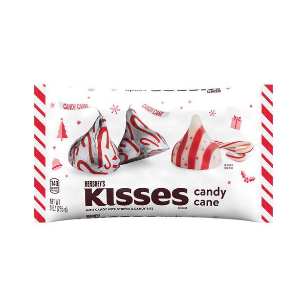 HERSHEY'S KISSES Candy Cane Bag 255g x 1