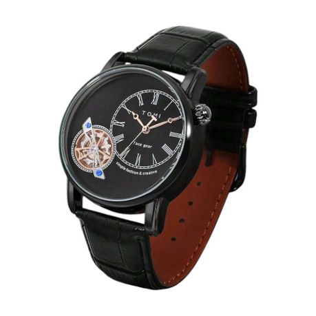 TOMI - Dual Display Mens' Watch - Black | Shop Today. Get it