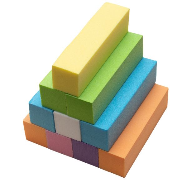 Nail buffers mixed colour(10)