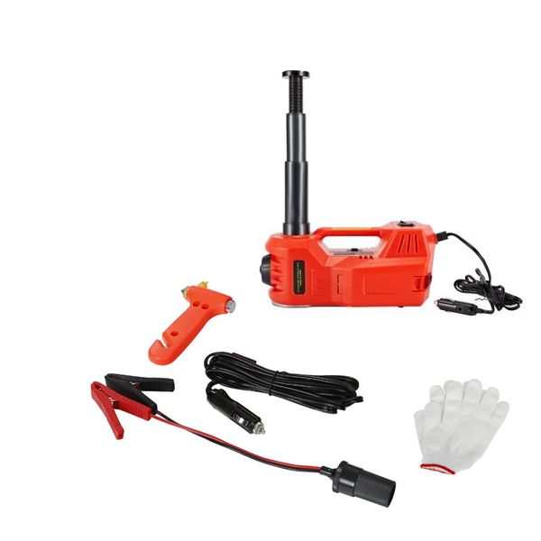 3ton 12V Electric Hydraulic Car Jack with LED &amp; Safety Hammer -JG20375054