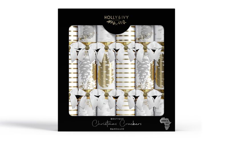 Holly &amp; Ivy Christmas Crackers - Boutique Opulent