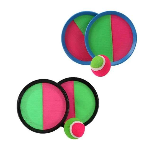 Gadget Boost Hook and Loop Catch It Play Ball Set - Pack of 2