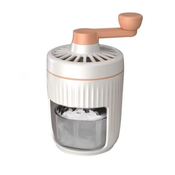 Hand Crank Ice Crusher, Hand Crank Slushie Maker Portable Snow Cone Machine