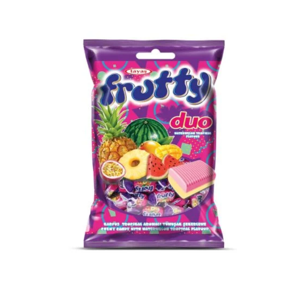 Tayas - Frutty Duo - Watermelon Tropical Flavour 900g Packet