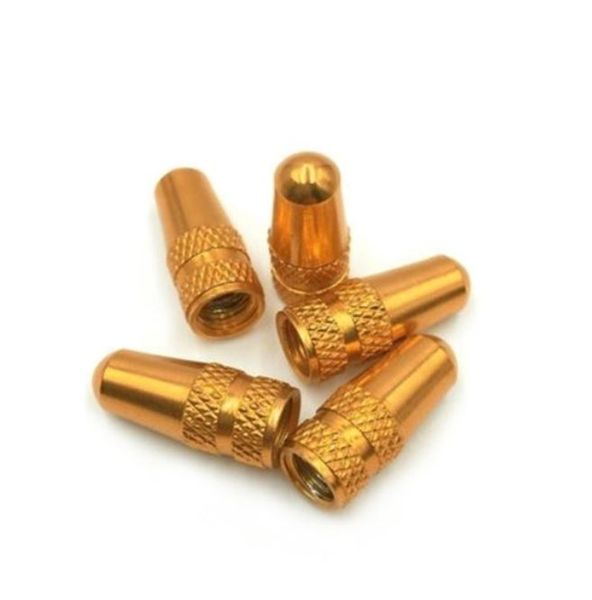 Bicycle Valve Caps 4 pcs GOLD