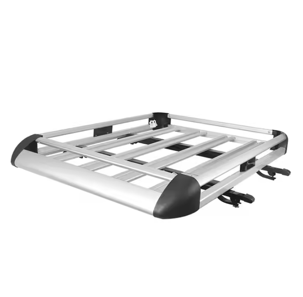 Double Aluminum Alloy Roof Rack - Heavy-Duty Square Tube Design