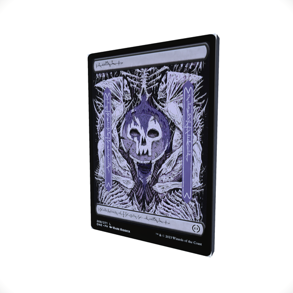 Swamp (Phyrexian) - Magic the Gathering Themed Mouse Pad