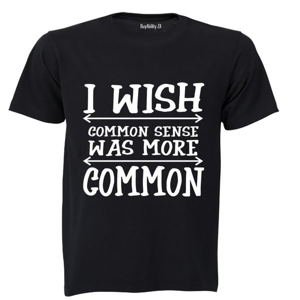 Mens - T-Shirt - Black image