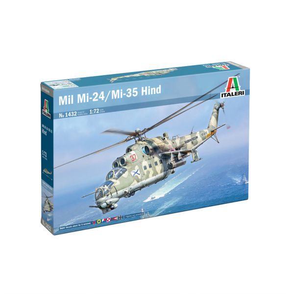 Italeri 1/72 Mil Mi-24 / Mi - 35 Hind Plastic Model Kit
