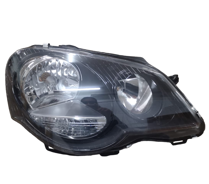 Headlight RHS Chrome &amp; Black Compatible with Polo 6 TSI 2014+