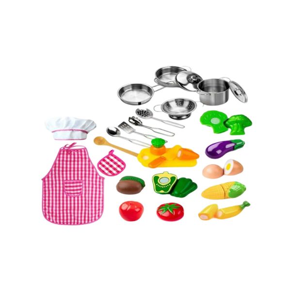 Kitchen Pretend Play Cooking Set Toys WJ-628