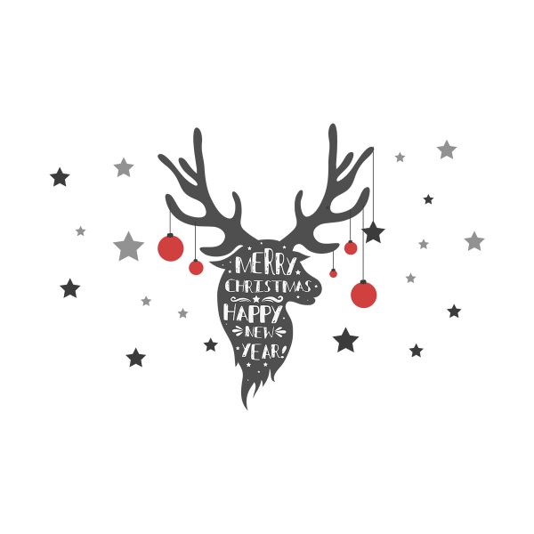 Christmas Self Adhesive Window &amp; Wall &amp; Glass &amp; Door Decoration Stickers