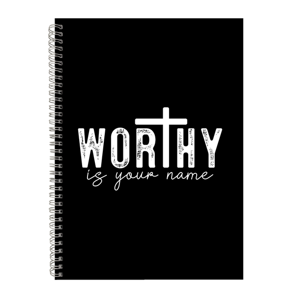 Worthy is Your Name Christian Writing Book Notepad Notebook Gift A4-402