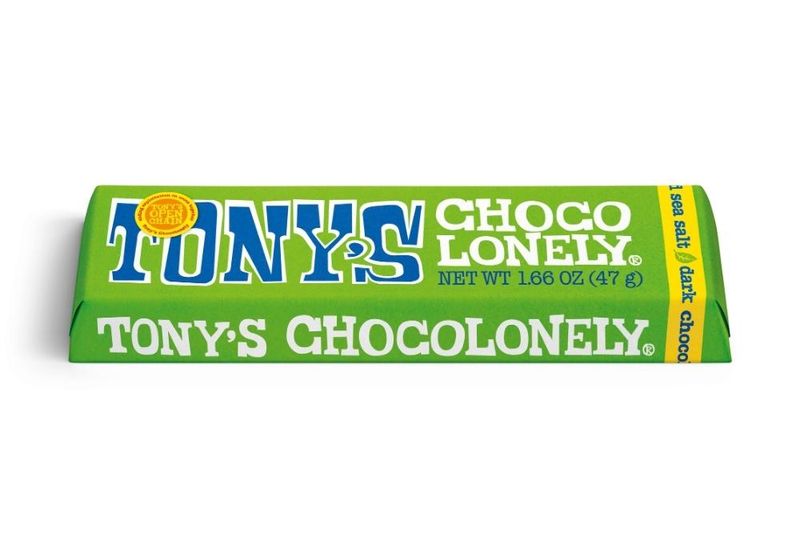 Tony's Chocolonely - Dark Chocolate Almond Sea Salt Bar - 47g