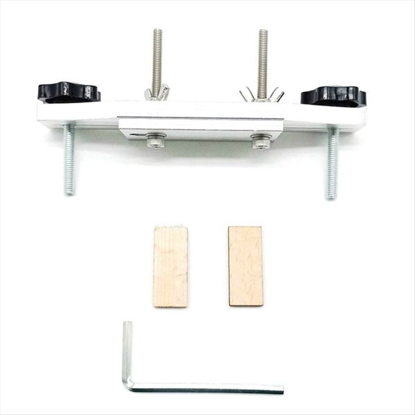 1 Set Metal Guitar Bridge Install Clamp Luthier Tools
