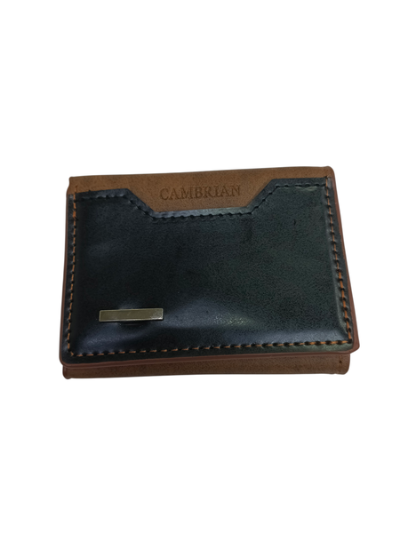PU Leather Card Holder with Money Slot - Sleek, Compact, and Practical