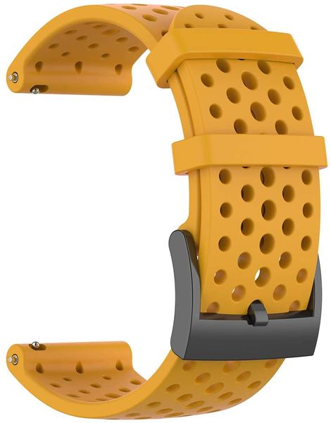 Silicone Mesh Strap Compatible with Suunto 9-Orange