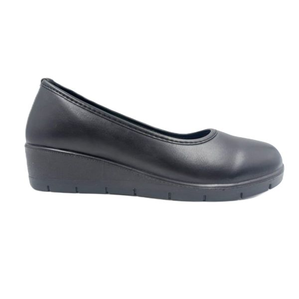 Foot Flex L7330558 Woman's Black Wedge