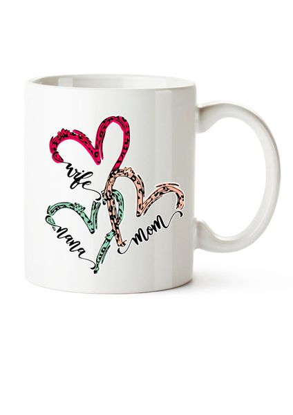 Wife, Mom, Nana Coffee Mug